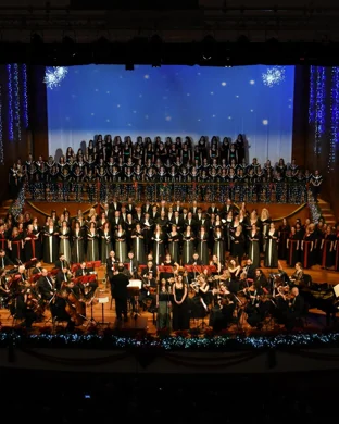Live concert by Johnson Files Christmas Show
